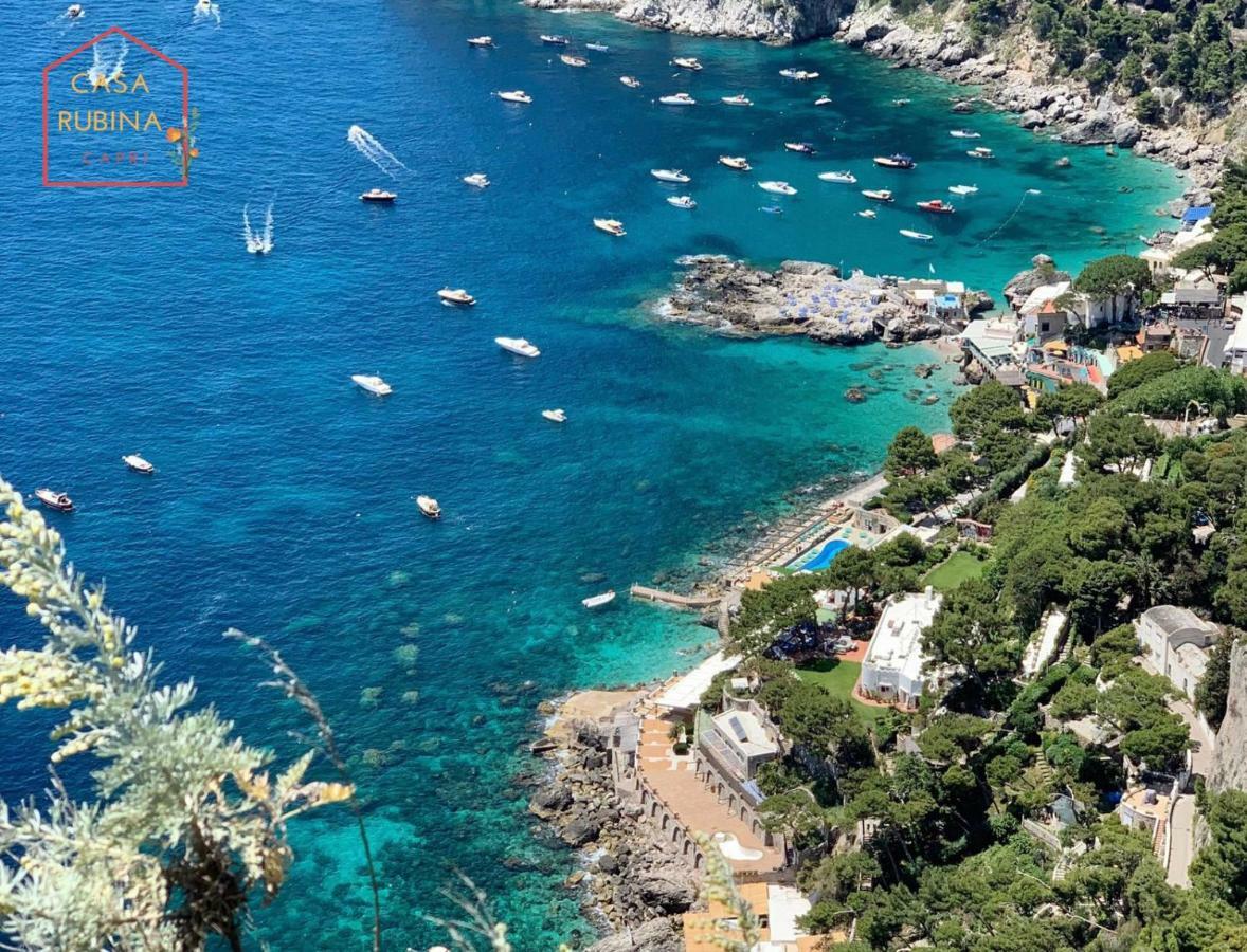 Casa Rubina Villa Capri Buitenkant foto